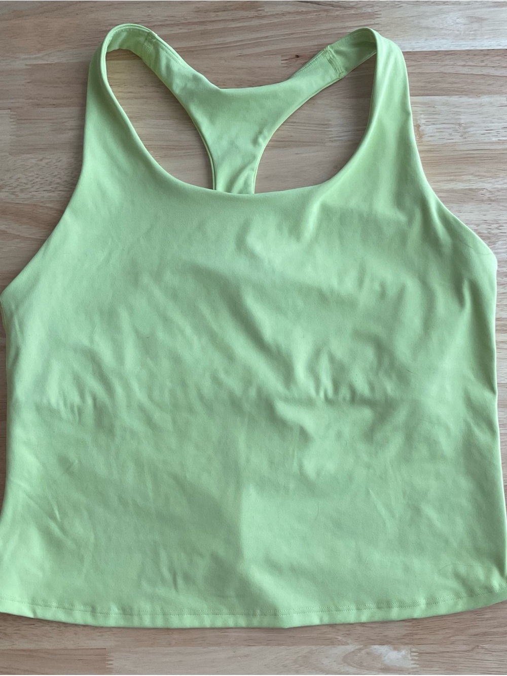 Old Navy- Bright Lime Green Active Racerback Tank